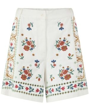 Weekend by Maxmara Obice Shorts - White