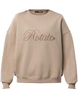 ROTATE SUNDAY Women's Heavy Sweat Crewneck - Natural