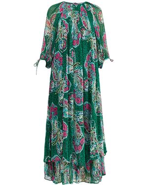 RIXO London Hayden Maxi Dress - Green