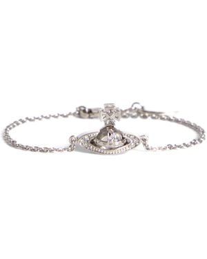 Vivienne Westwood Pina Bas Relief Bracelet Bag - White