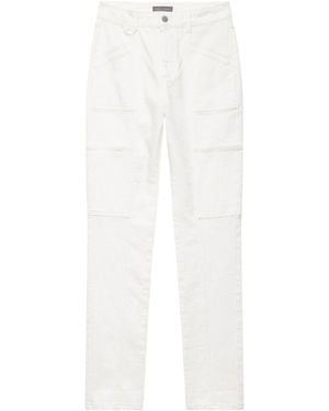 Mint Velvet Carpenter Slim Jeans - White