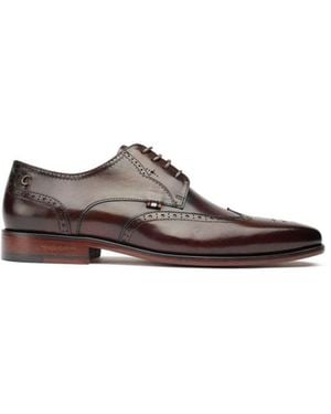 Simon Carter Beagle Derby Shoes - White