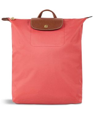 Longchamp Le Pliage Original Medium Backpack - Red