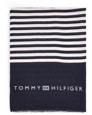 Tommy Hilfiger Essential Flag Scarf - Blue