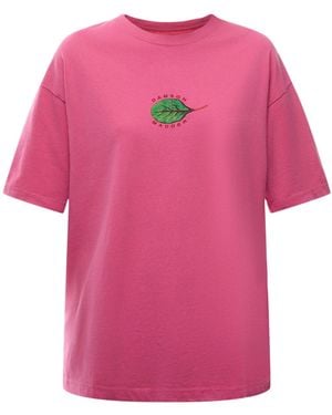 Damson Madder Salad Boyfriend Tee - Pink