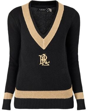 Ralph Lauren Meren Long Sleeve Pullover - Black