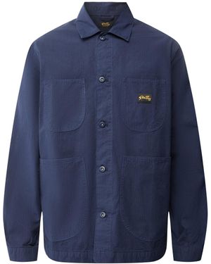 Stan Ray Men's Coverall Jacket - Blue