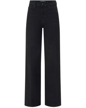 FRAME Le Slim Palazzo Wide Leg Jeans - Black