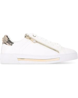 Carvela Kurt Geiger Women's Diamond Zip - White