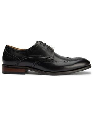 Sole Ldn Hoggle Brogue Shoes - White