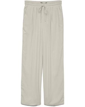 Vero Moda Jesmilo High Waisted Wide Leg Trousers - White