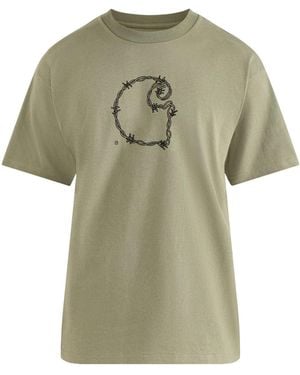 Carhartt Barbwire C T-Shirt - Green