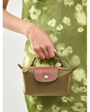 Longchamp Le Pliage Original Pouch Bag - Green