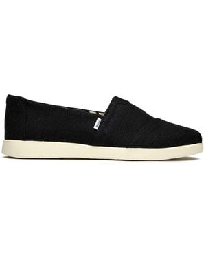 TOMS Classic Alpargata Plus Canvas Espadrilles - White