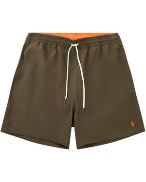 Polo Ralph Lauren Traveller Mid Length Swim Shorts - Green