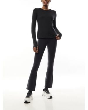 Alo Yoga Alosoft Finesse Long Sleeve Top - Black