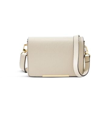 Apatchy London Newbury Crossbody Bag Cream - White