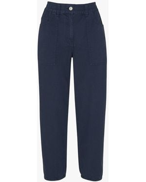 Whistles Women's Tessa Casual Trouser - Blue