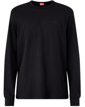 DIESEL T-Adjust-R17 Long Sleeves Tee - Black
