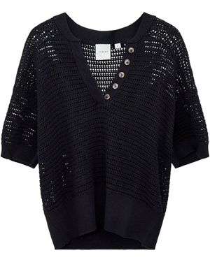 Varley Callie Knit Top - Blue