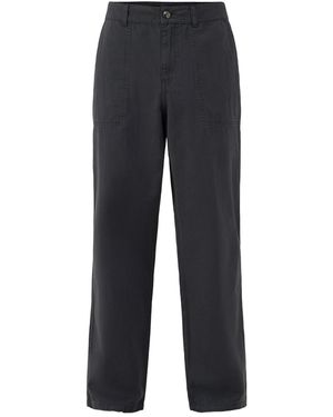 by Parra Twill Art Trousers - Blue
