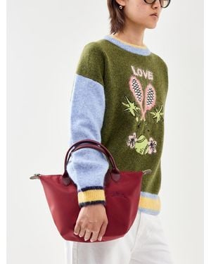 Longchamp Le Pliage Small Handbag Recycle - Green