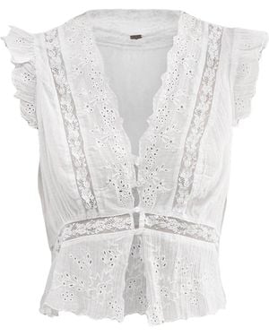 Free People Day Dreamer Top - White