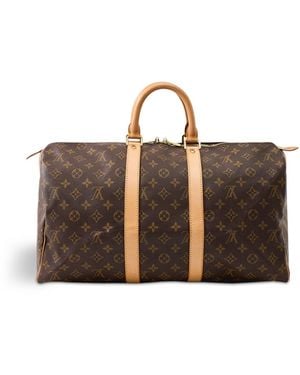 Le Prix Louis Vuitton Monogram Keepall 45 – Bag - Brown
