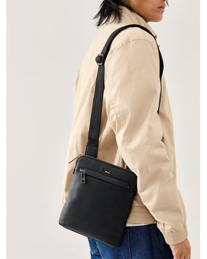 BOSS Ray Zip Envelope Bag - Natural