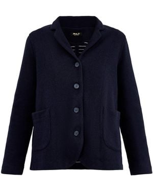 Mama B. Knitted Blazer - Blue