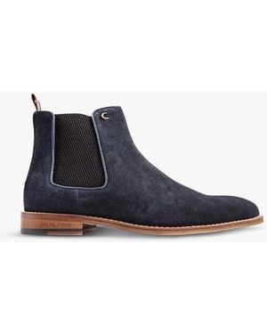 Simon Carter Elgar Ii Chelsea Boots, Leather - Blue