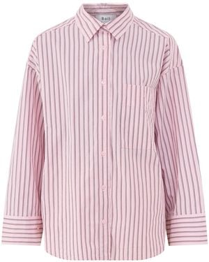 Boii Fie Stripe Shirt - Pink