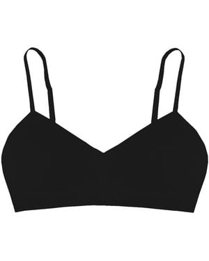 Stripe & Stare Sculpt Padded Bra - Black