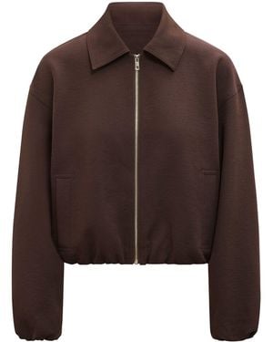 Forever New Lana Twill Jacket - Brown