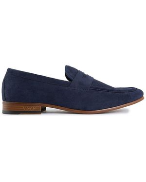 V.Gan Vegan Kola Microfiber Loafers - Blue