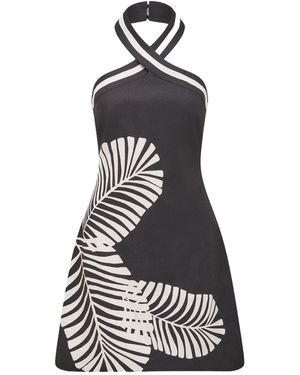 Forever New Adore Halter Neck Mini Dress - White