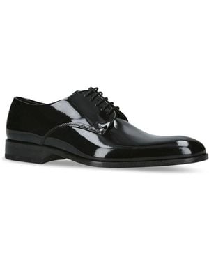 Loake Patent Derby Shoes - White