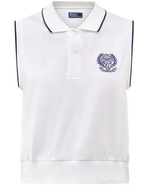 Polo Ralph Lauren Wimbledon Polo Vest - White