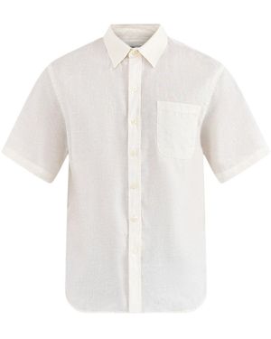 COLORFUL STANDARD Short Sleeve Shirt - White