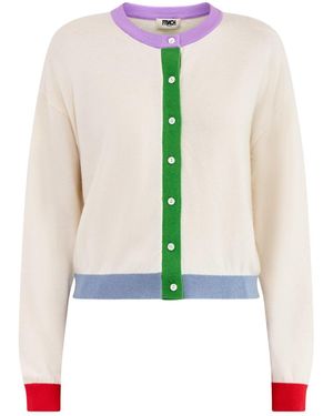 FRNCH Patrick Cardigan - White