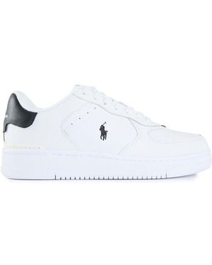 Polo Ralph Lauren Masters Court Trainers - White