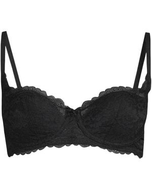 Skarlett Blue Minx Balconette T Shirt Bra - Black
