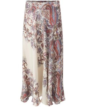 Marella Decano Midi Skirt - Multicolour