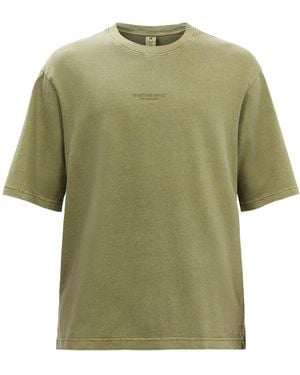 G-Star Overdyed Centre Chest Boxy R Tee - Green