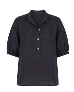 James Lakeland Relaxed Fit Blouse - Blue