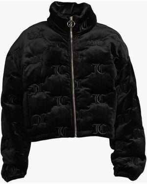 Juicy Couture Madeline Mono Puffa Jacket - Black