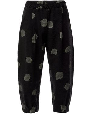 Mama B. Spot Trouser - Black