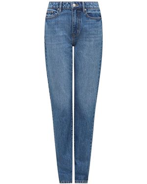 Forever New Paris Slim Straight Leg Jeans - Blue