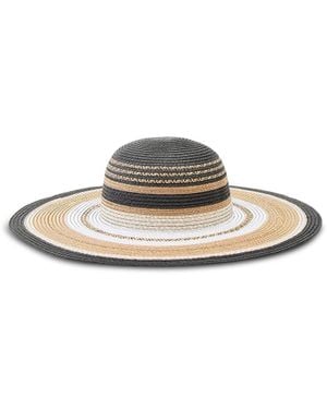 Pieces Line Hat - White
