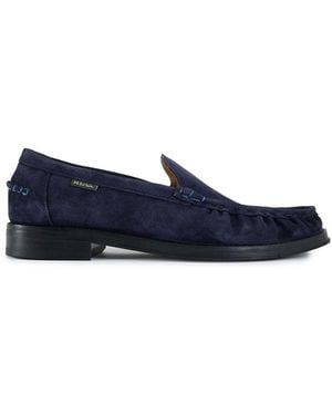 Paul Smith Breton Suede Loafers - Blue